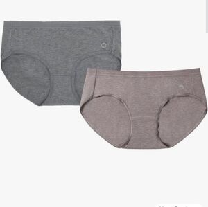 Nest Designs Bamboo Cotton Women's Basics Bikini Underwear (2 Pack)